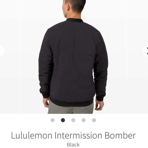 Lululemon Black Bomber XL - Picture 2 of 8